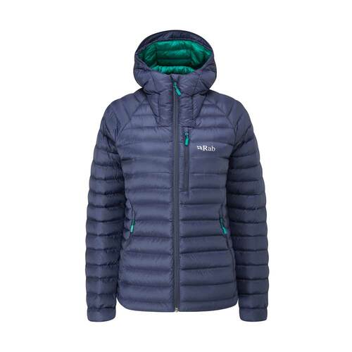 Women's Microlight Alpine Down Jacket - Deep Ink/Atlantis