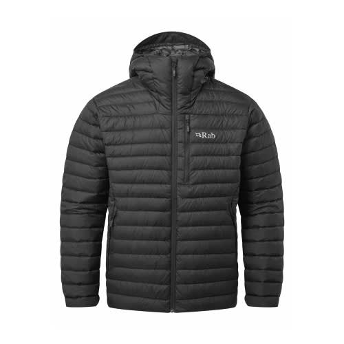 Microlight Alpine Men's Down Jacket - Black