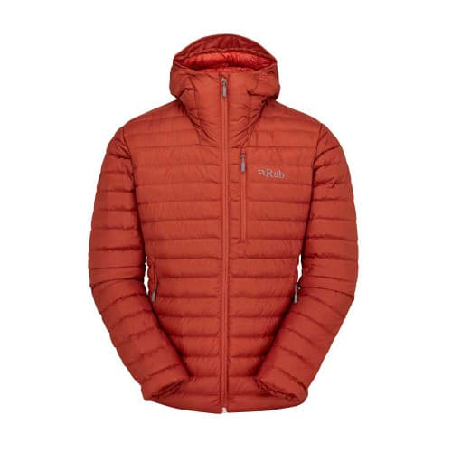 Microlight Alpine Men's Down Jacket - Tuscan Red