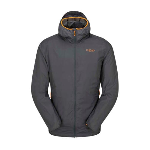 Rab Men's Vital Hoody - Graphene/Marmalade