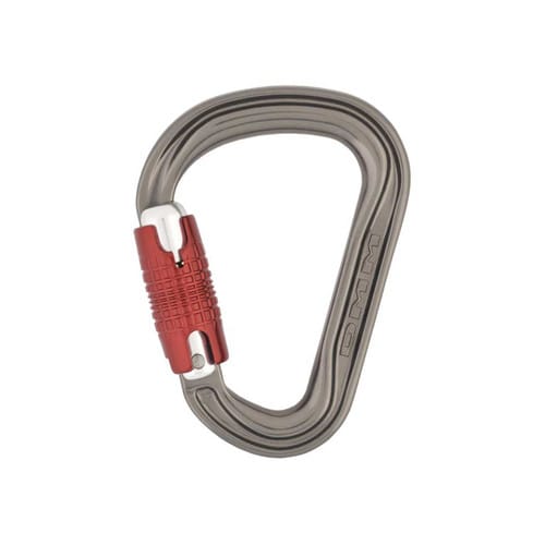 Phantom HMS Carabiner - Kwiklock, Titanium/Red