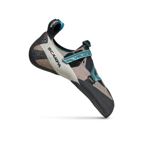 Veloce Women's Climbing Shoe - Light Grey/Maldive