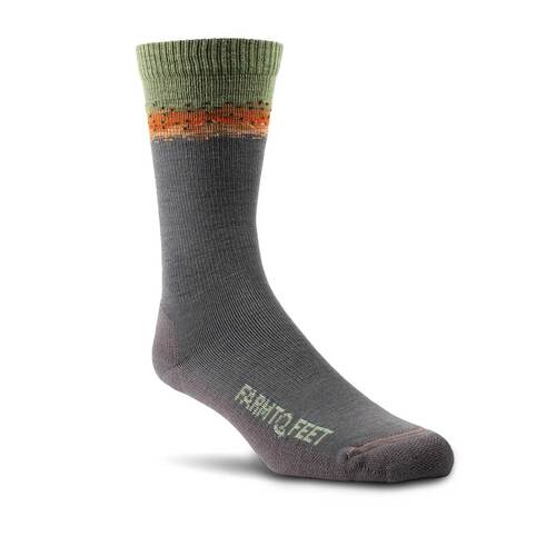 Farm To Feet Missoula Crew Socks - Rainbow Trout