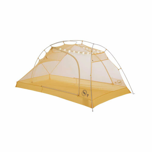 Big Agnes Tiger Wall UL2 mtnGLO Solution Dye Tent - Rainfly Removed