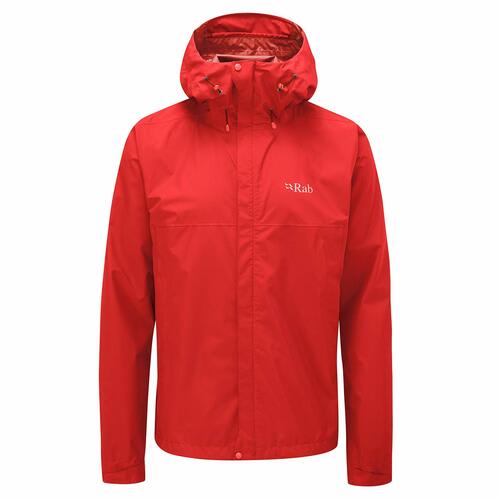 Rab Downpour Eco Jacket - Ascent Red