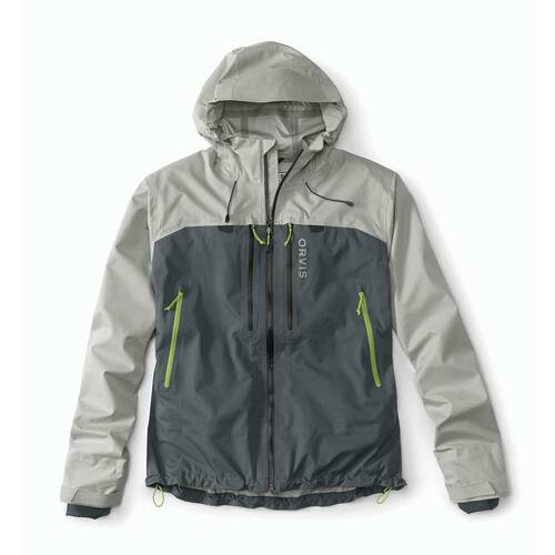 Orvis Men's Ultralight Wading Jacket - Alloy/Ash