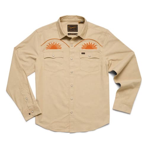 Howler Brothers Crosscut Deluxe Longsleeve - El Sol : Gold