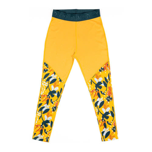 Wild Rye Jane Legging - Chonky Floral Golden Yellow