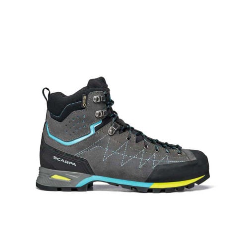 SCARPA Women's Zodiac Plus GTX Hiking Boots - Shark/Maldive - Side