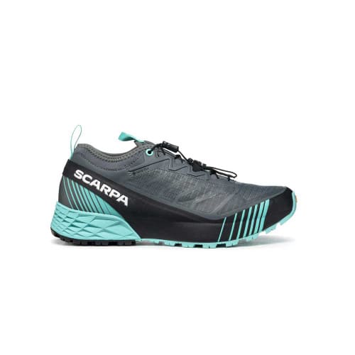 SCARPA Women's Ribelle Run GTX - Anthracite/Turquoise - Side