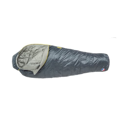 Big Agnes Anthracite 30 Sleeping Bag - Open