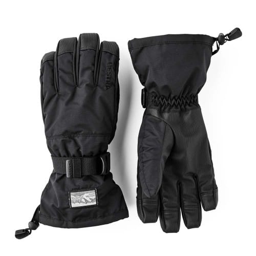 Gauntlet Sr. 5 Finger Glove - Black