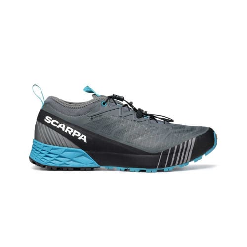 SCARPA Men's Ribelle Run GTX Trail Running Shoe - Anthracite/Lake Blue - Side