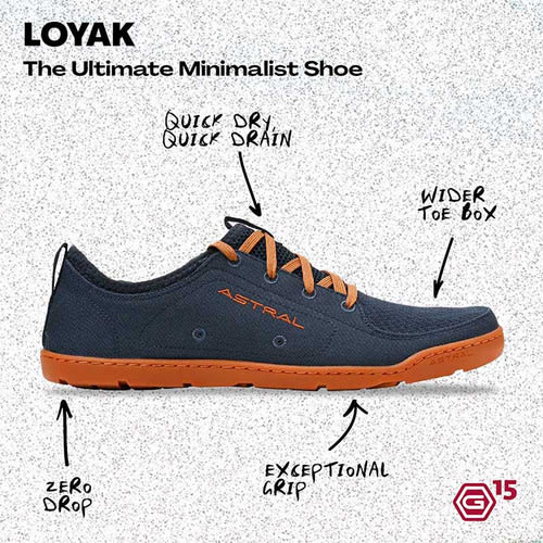 Astral Loyak M's Water Shoe Features
