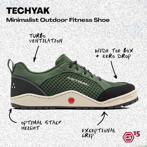 Astral Techyak Trail Shoe Features