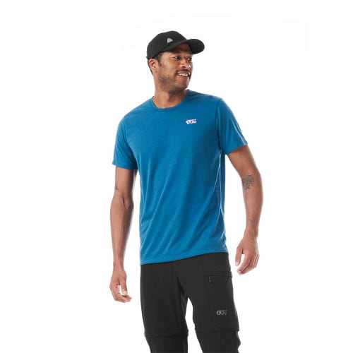 Picture Organic Timont SS Urban Tech Tee - Serenity Blue