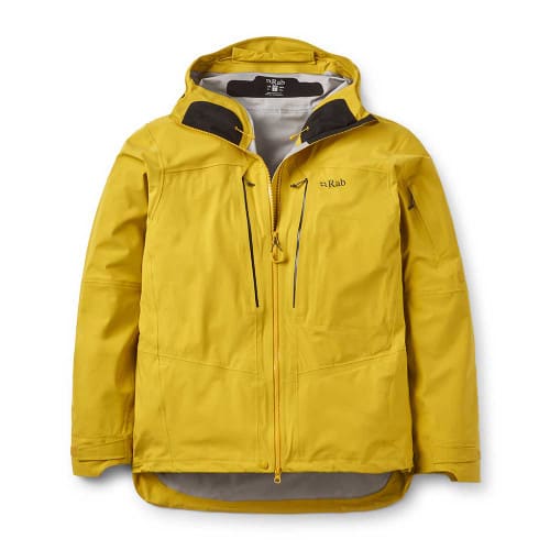 Rab Kinetic Alpine Stretch Waterproof Jacket – Dark Pollen