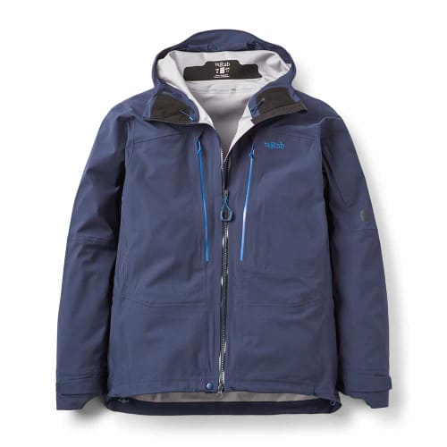 Rab Kinetic Alpine Stretch Waterproof Jacket - Galaxy Blue