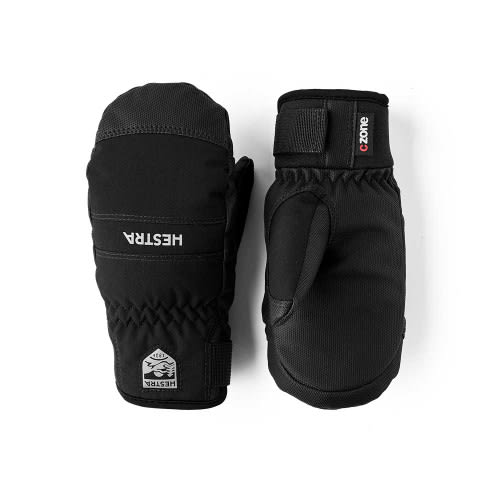 Hestra Ferox CZone Jr Ski Mitt - Black
