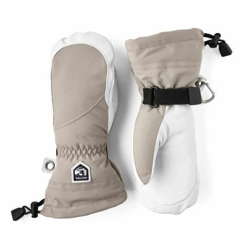 Hestra Women's Heli Mitt - Khaki/Off White