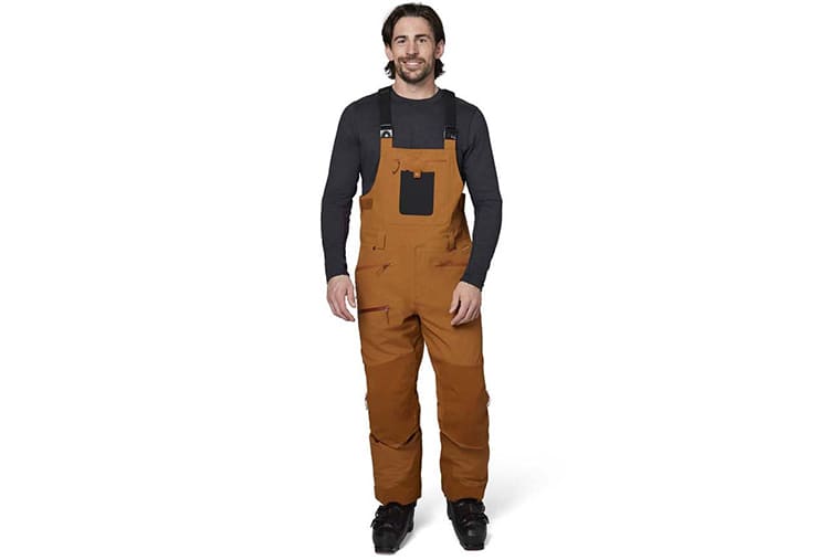 Flylow Baker Insulated Bib On Model