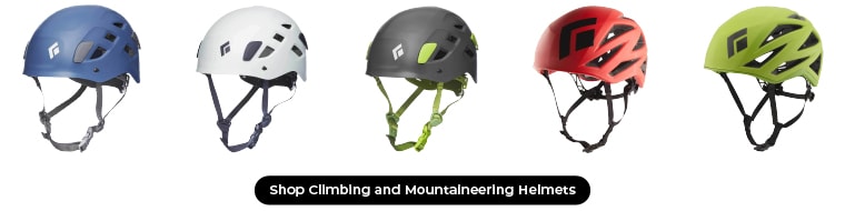 5 climbing and mountaineering helmets made by Black Diamond