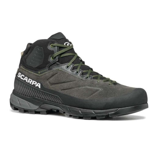 Men's Rapid XT Mid GTX Hiking Boot Side and front views of the Men's Rapid XT Mid GTX Hiking Boot