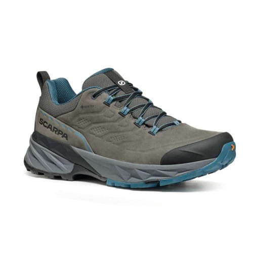 Men's Rush 2 Pro GTX Hiking Shoe Side and front views of the Men's Rush 2 Pro GTX Hiking Shoe