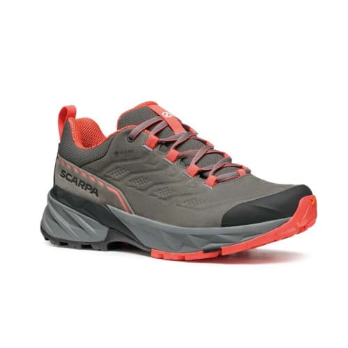 Women's Rush 2 Pro GTX Hiking Shoe Side and front views of the Women's Rush 2 Pro GTX Hiking Shoe