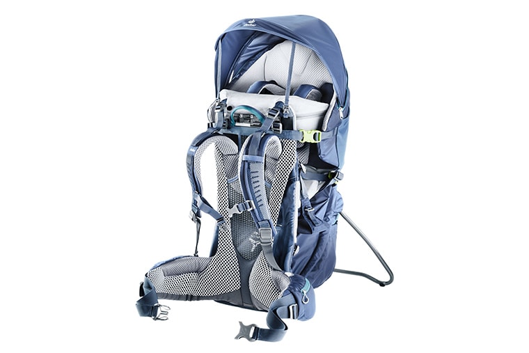 Product shot of a Deuter Kid Comfort Pro child carrier pack