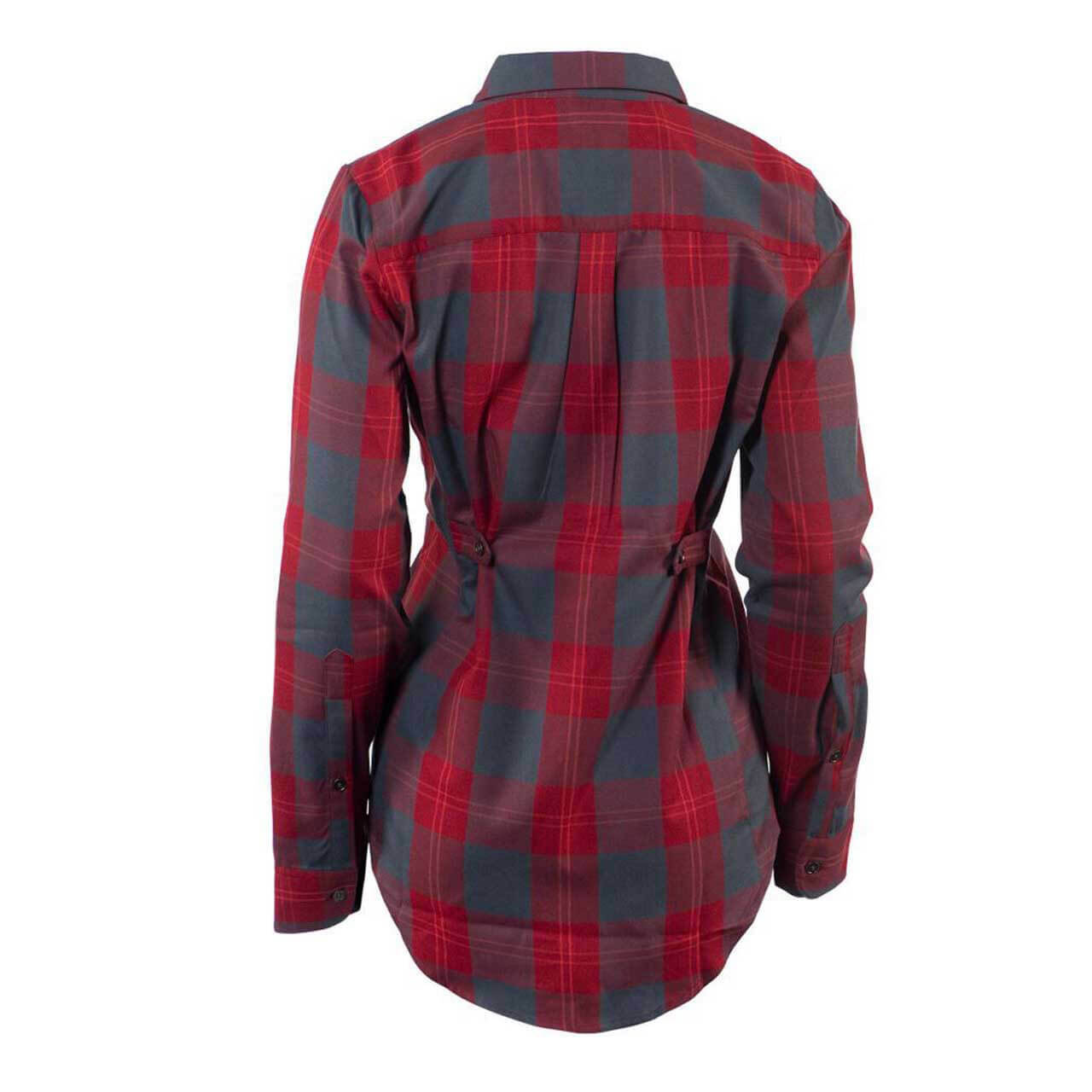 Flylow Brigitte Tech Flannel - Women's Medium / Pine/seaglass