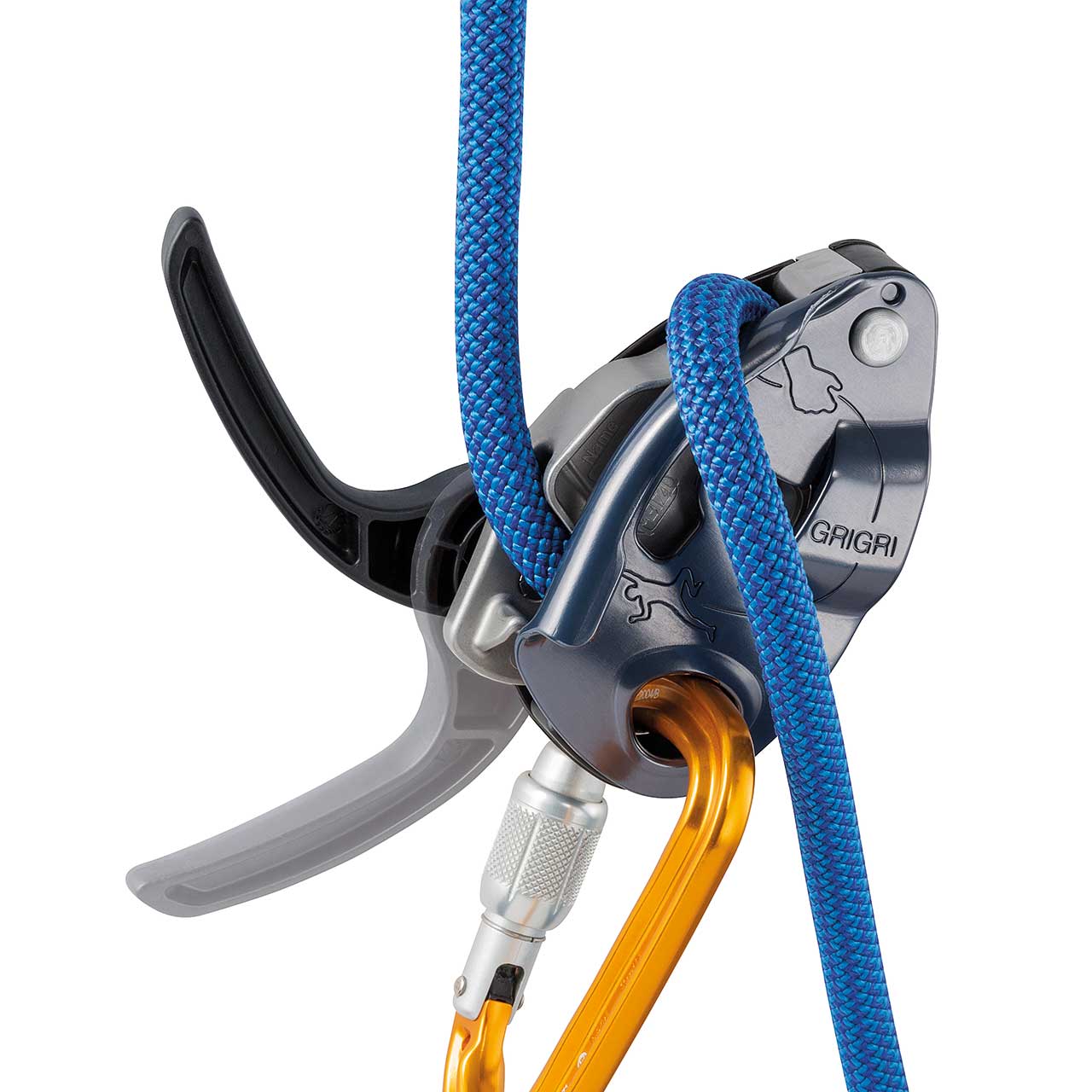 Petzl Grigri ビレイデバイス 8-11mm [Grey] Petzl GRIGRI Belay Device | Campman