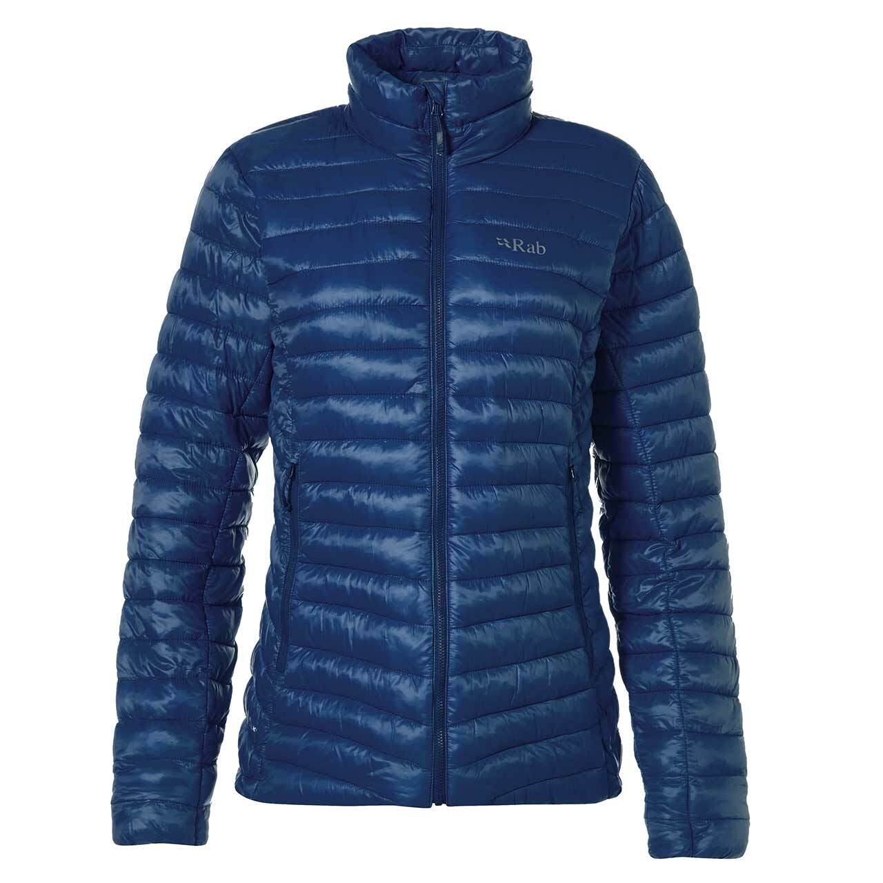 RAB Microlight Jacket Women's, Black/seaglass / 16