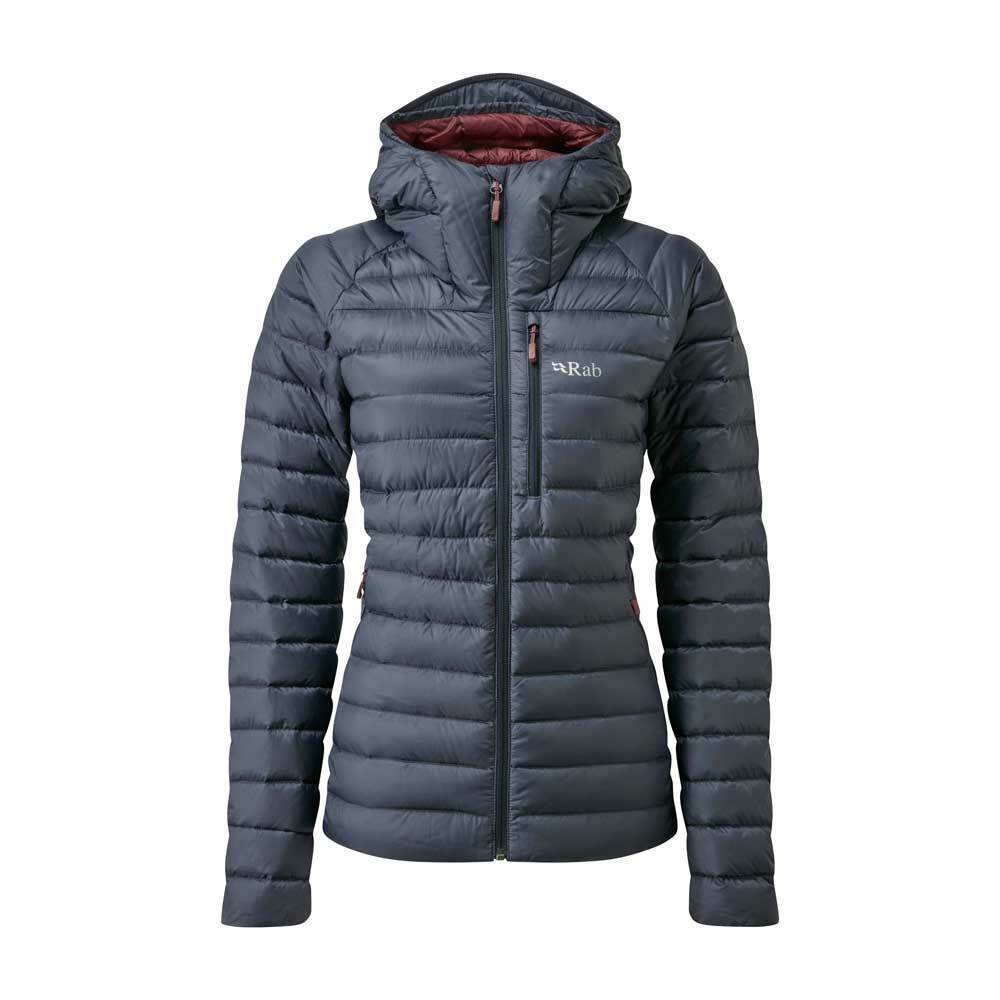 Womens rab jacket with hood sale