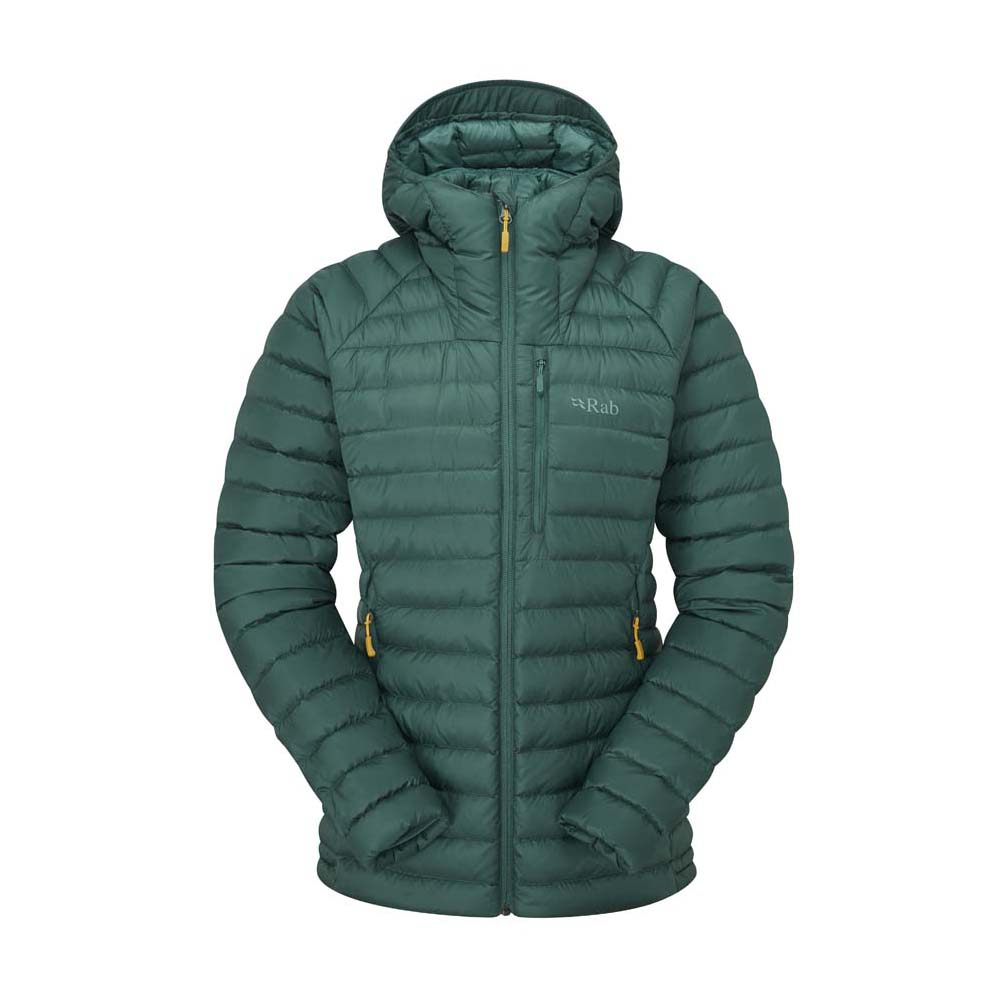Rab womens microlight alpine long jacket top