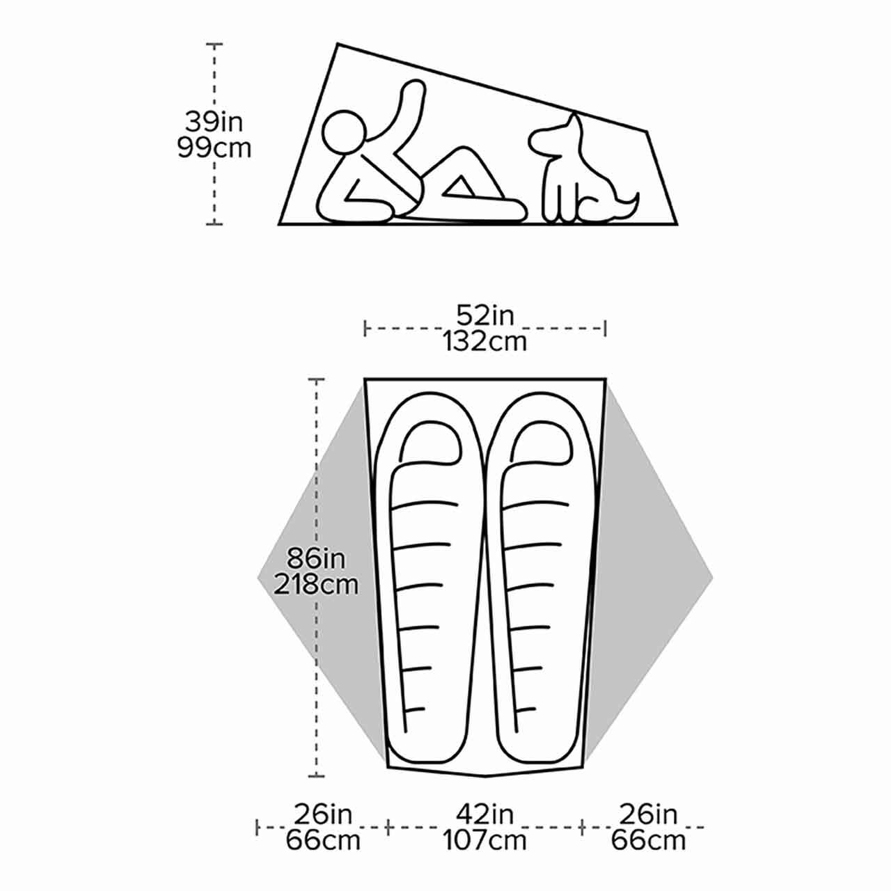 Big agnes triangle mountain clearance ul2