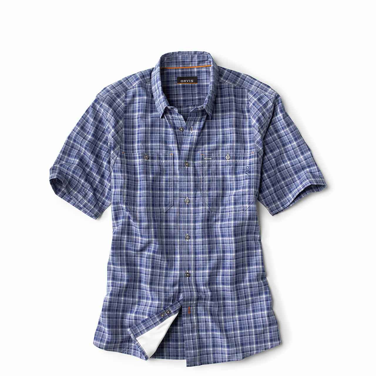 Orvis Men's OutSmart Tech Chambray Long Sleeve Shirt