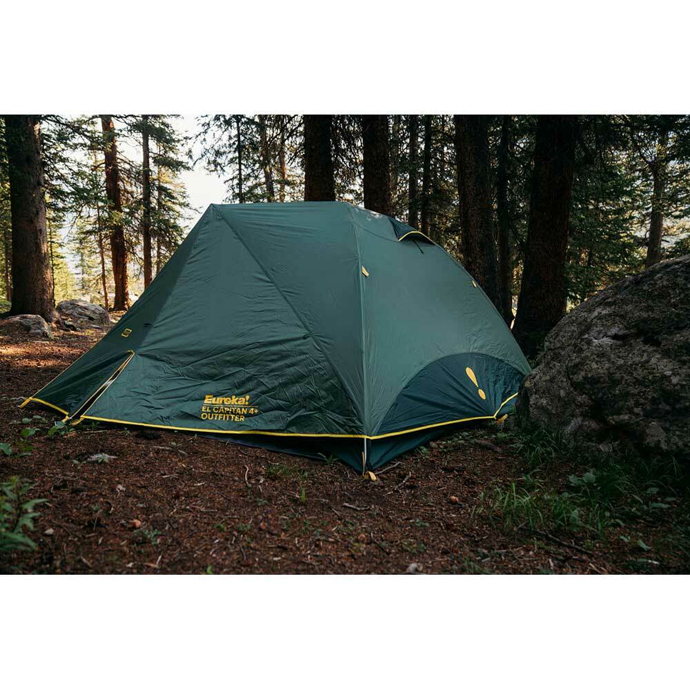 Eureka! El Capitan 4+ Outfitter, 4-Person, 4-Season Waterproof Camping Tent