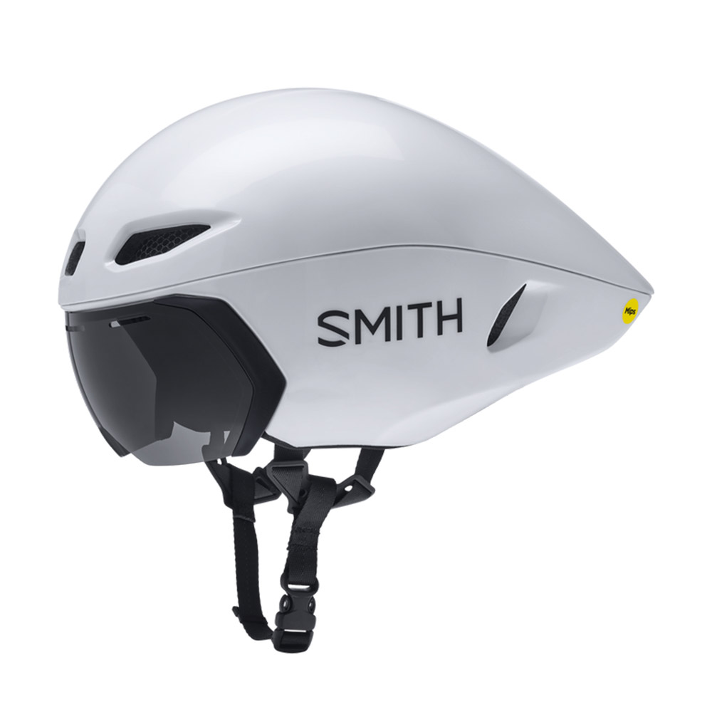 Bike helmet with lens on sale