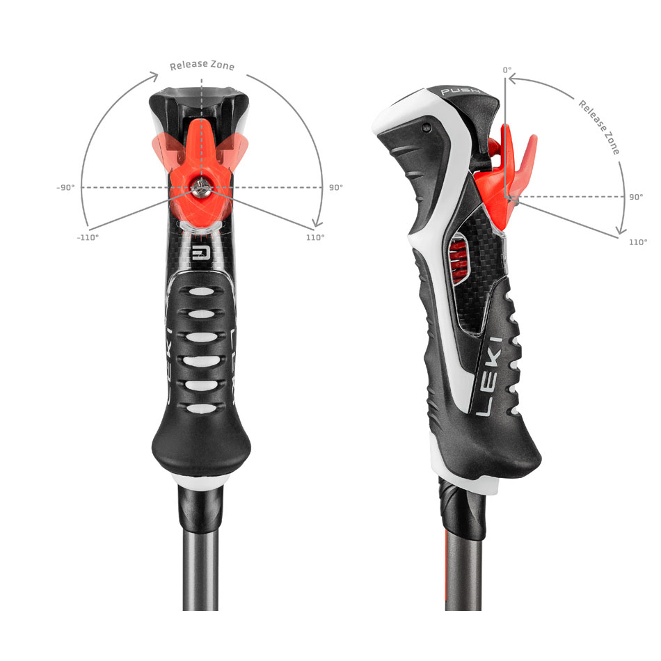 Leki Carbon 14 3D Ski Poles | Campman