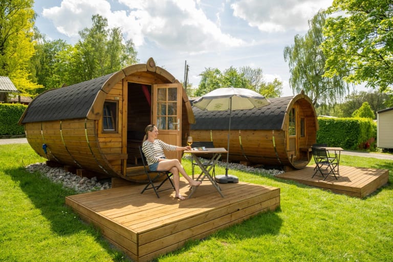 Finkota Fass auf der Seewiese