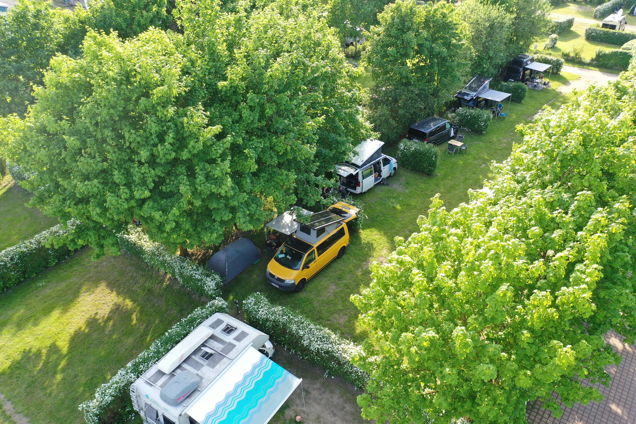 Piazzola per tenda di circa 50m²