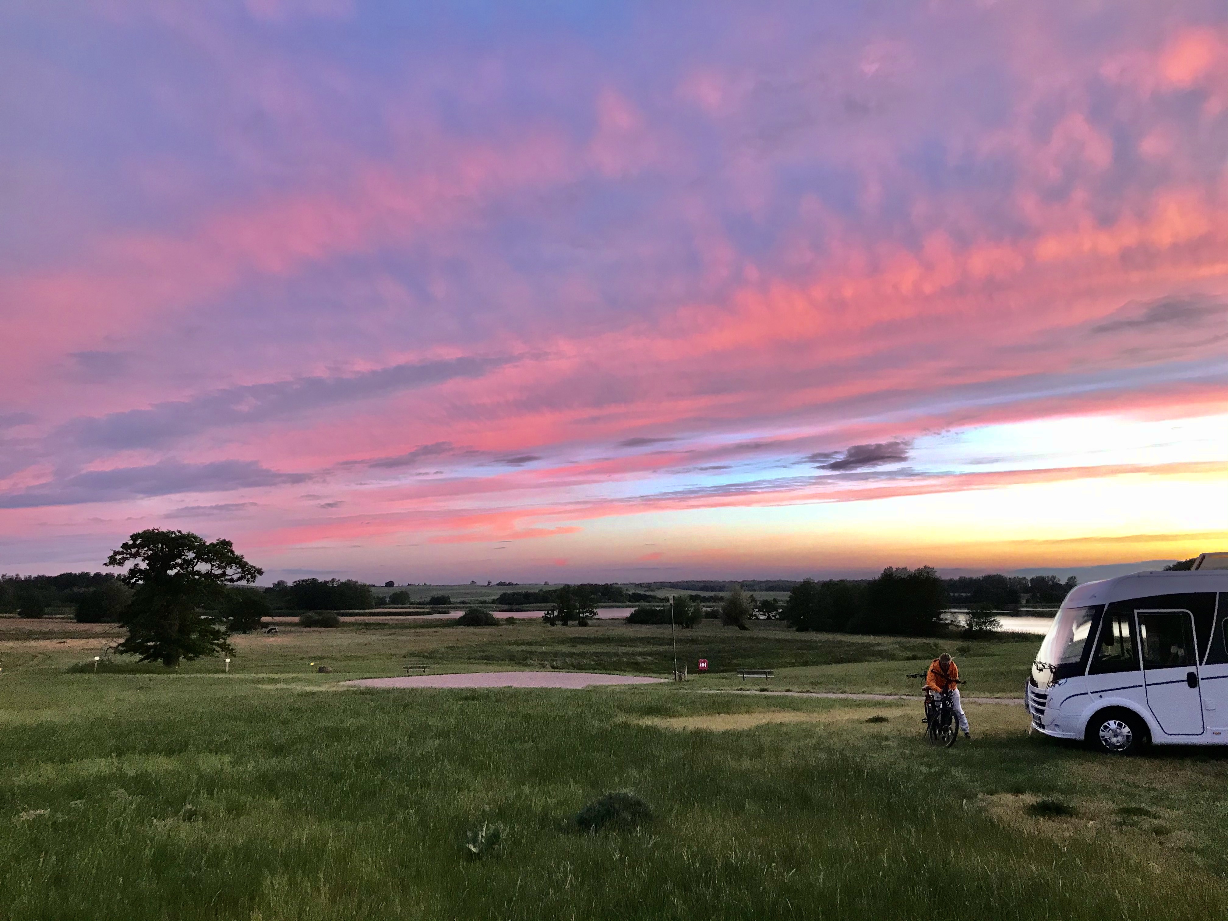 Emplacement de camping en première ligne - Tente