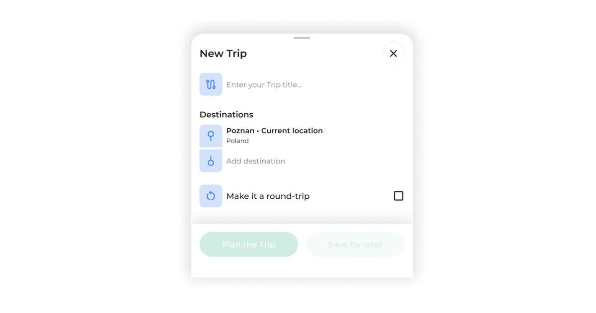 CampPilot-App zeigt Reiseplanungs-Funktion
