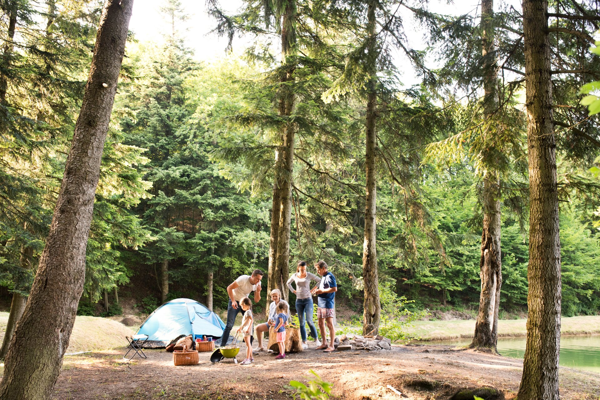 Midnight Campground in Guthrie - Featured Image