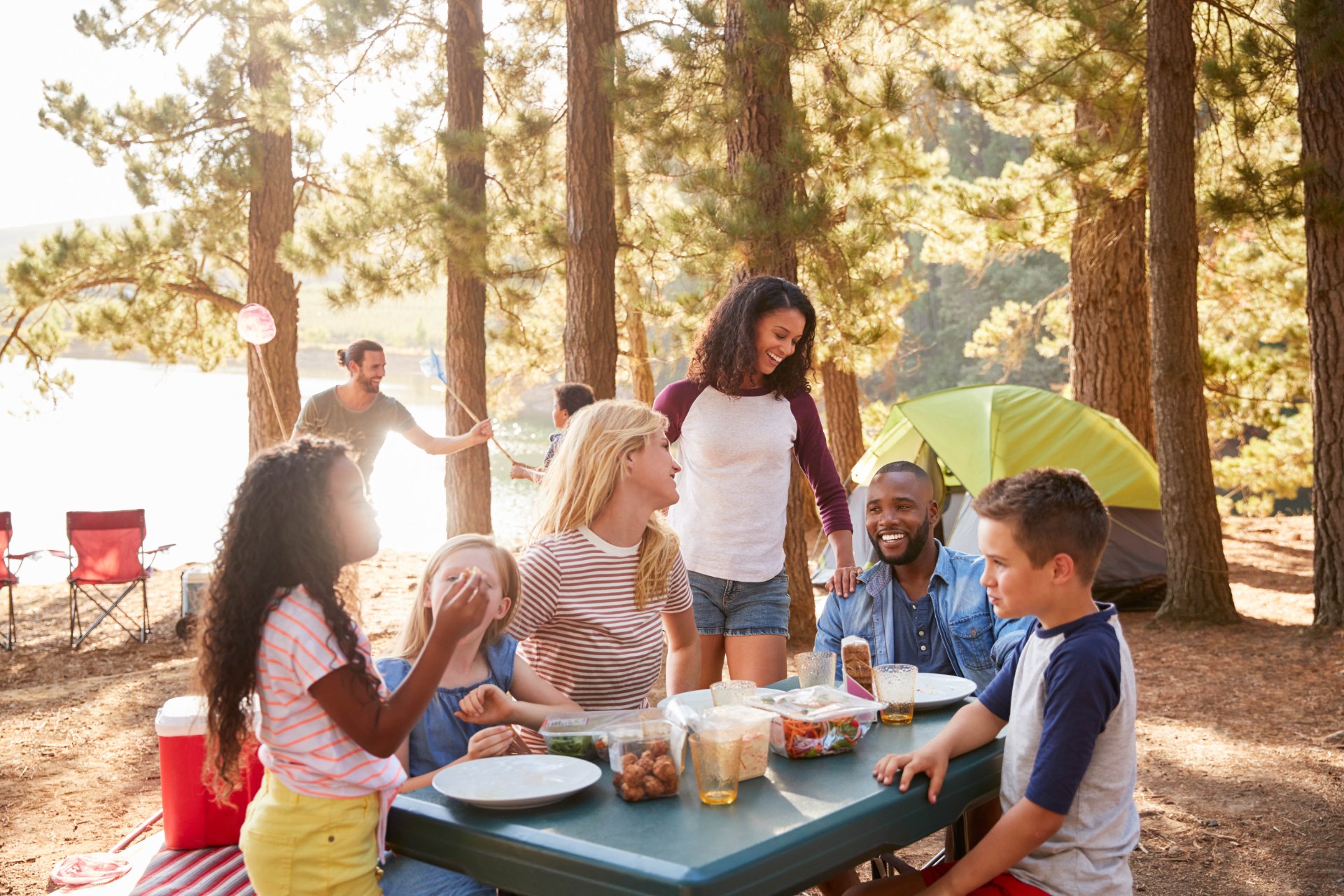 Cape Cod Campresort & Cabins campground in East Falmouth Massachusetts