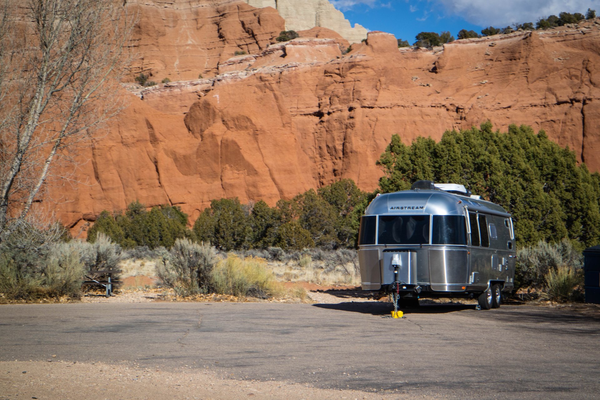 Midland Provincial Park campground in Drumheller Alberta
