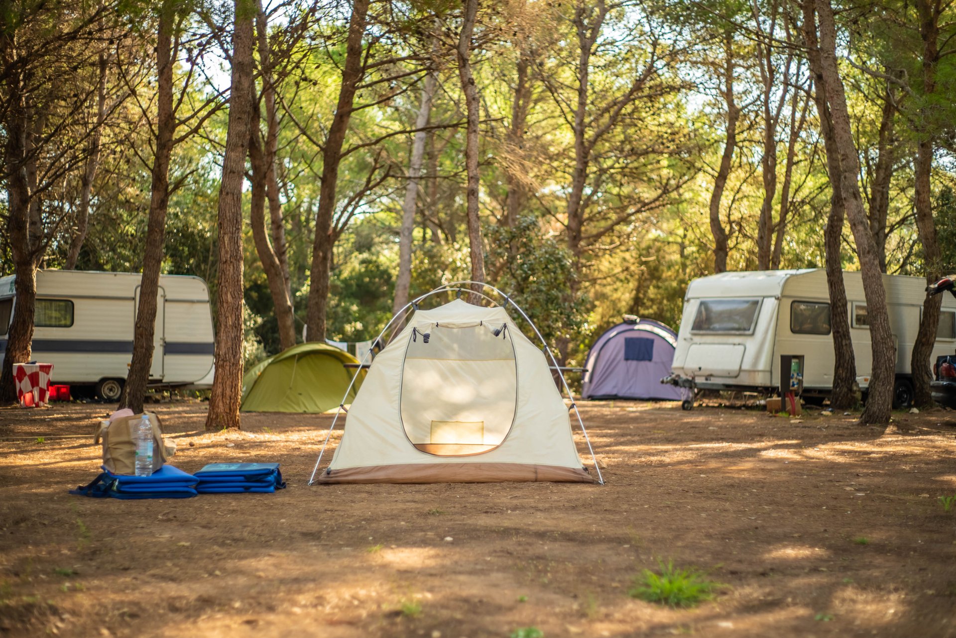 Grand Falls Casino & Resort RV Park campground in Larchwood Iowa