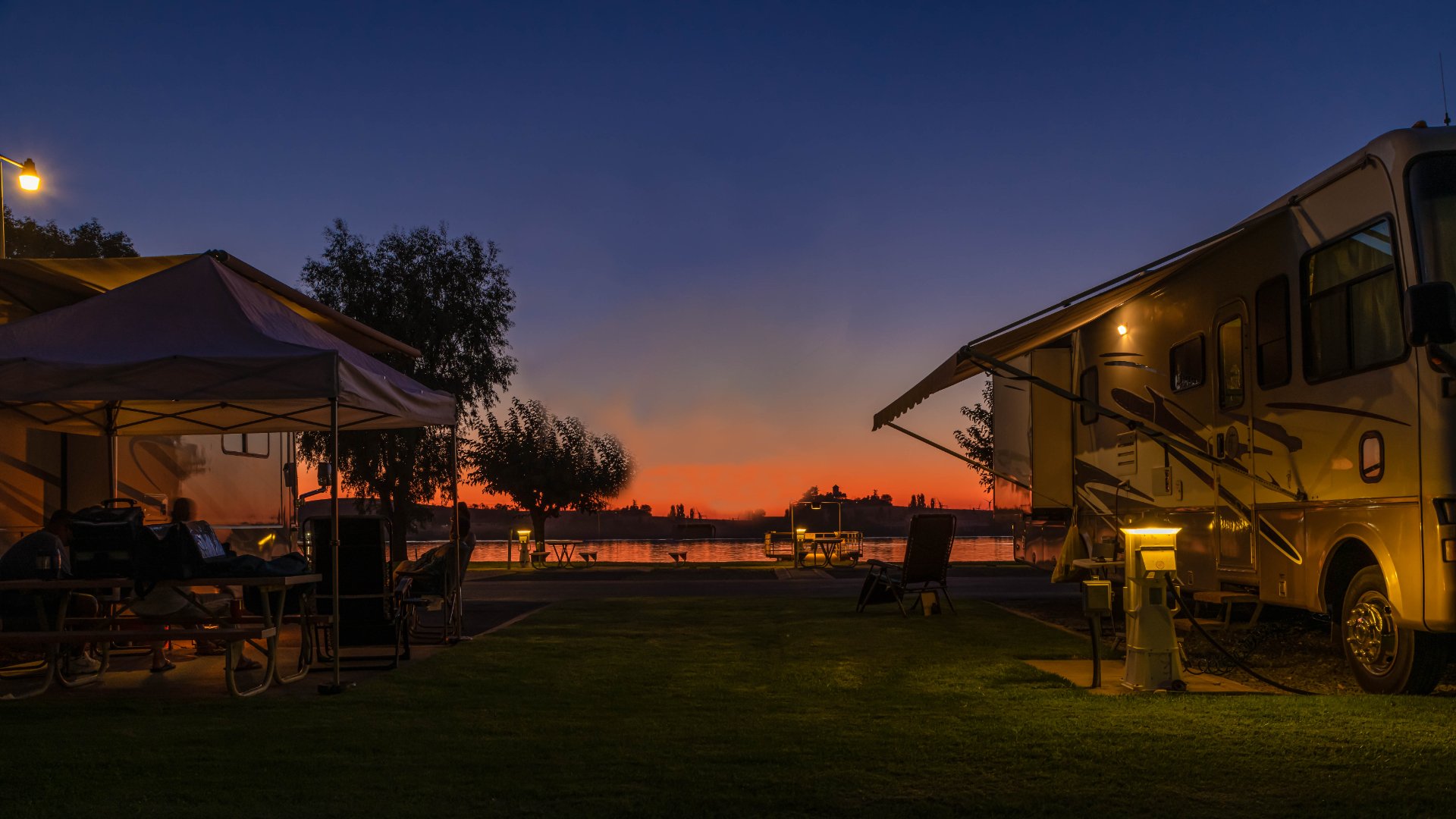 Whispering Oaks campground in Norwalk Connecticut
