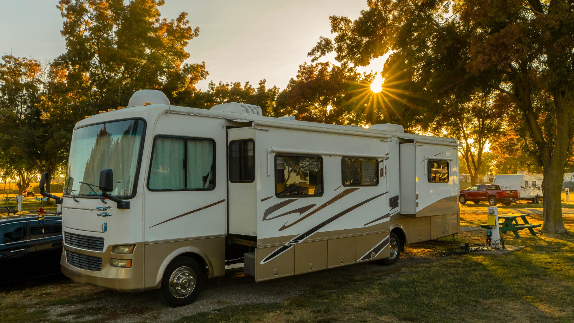 Rothenburg Family Park campground in Christopher Lake Saskatchewan